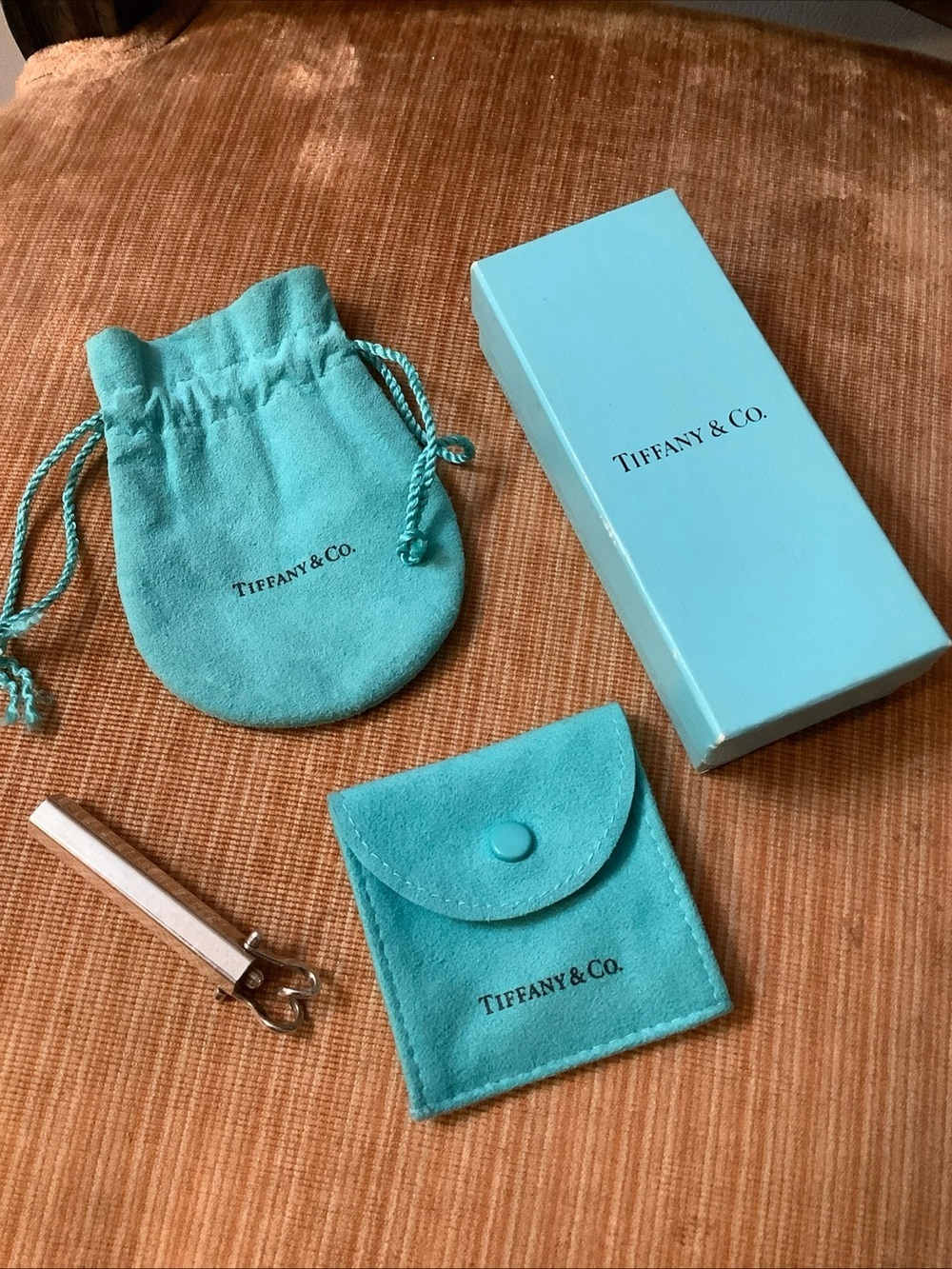 Tiffany & Co. Vintage 1993 Sterling Silver 925 Flashlight Pendant H2F w/ Box​